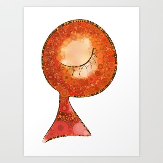 m-me L.M. (ad) Art Print