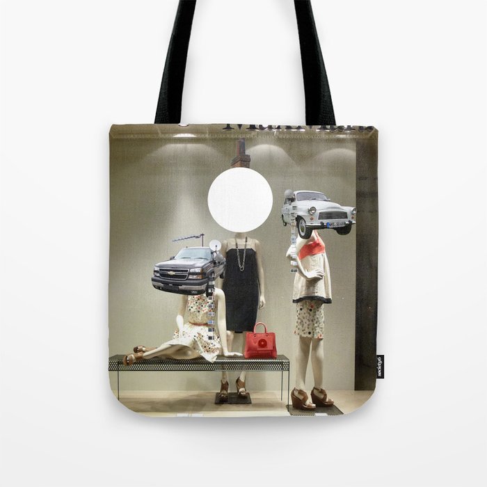 Max Kuhdamm Fashion Collage Tote Bag