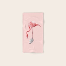 Flamingo Hand Bath Towels For Any Bathroom Decor Society6