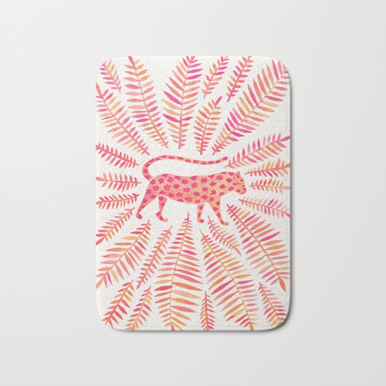 Jaguar – Pink Ombré Palette Bath Mat