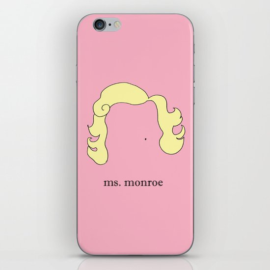 Ms. Monroe iPhone & iPod Skin