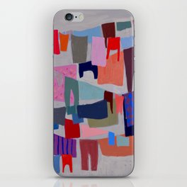 drying clothes iPhone Skin