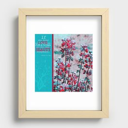 Nature’s Beauty  Recessed Framed Print