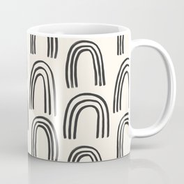 Abstract Rainbows (Staggered Pattern) Coffee Mug