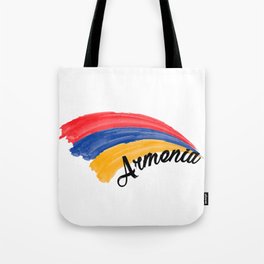 Armenia flag Tote Bag
