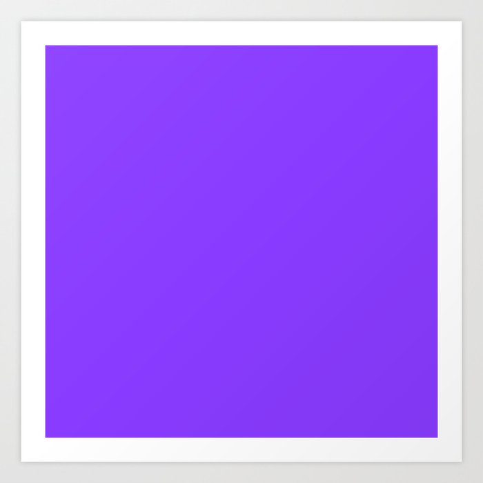 Solid Deep Aztec Purple Color Art Print By Podartist Society6 Solid Deep Aztec Purple Color Art Print