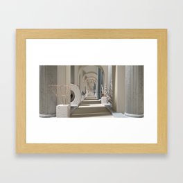 Art & Design Corridor Framed Art Print