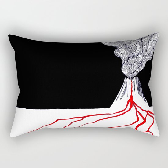 Volcano Rectangular Pillow