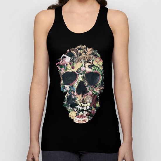 Vintage Skull Unisex Tank Top