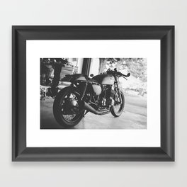 Cafe Racer Framed Art Print