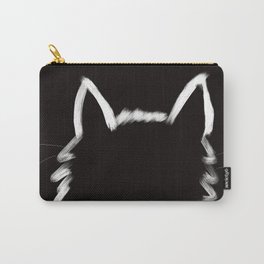 Black Cat In The Light Carry-All Pouch