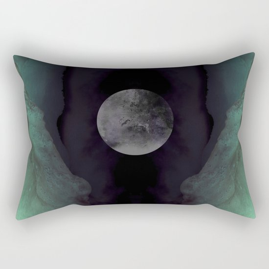 Mountain Nightmare Rectangular Pillow