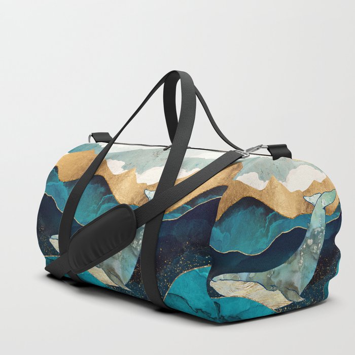 Blue Whale Duffle Bag