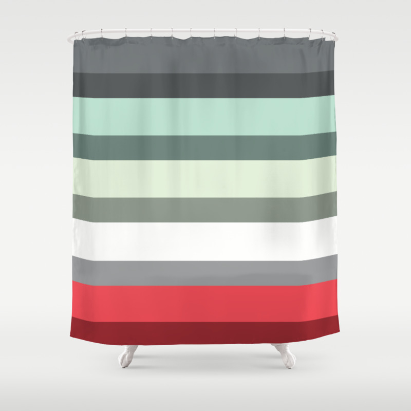 Accordion Fold Series Style E Shower Curtain By Starflyer Society6