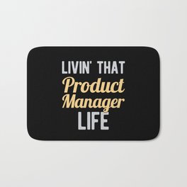 Funny Product Manager Bath Mat