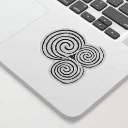 Newgrange Celtic Triskelion Sticker