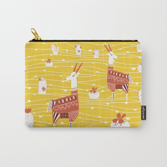 Antelope in the desert Carry-All Pouch