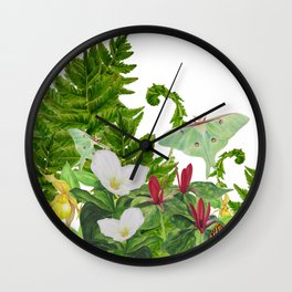 forest floor Wall Clock