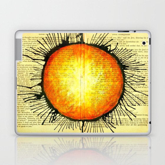 The Sun Who Wanted A Cup Of Strong Espresso Laptop & iPad Skin