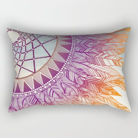 dreamcatcher: mining for the meaning Rectangular Pillow