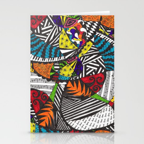 Ooo Jazzy Baby Stationery Cards