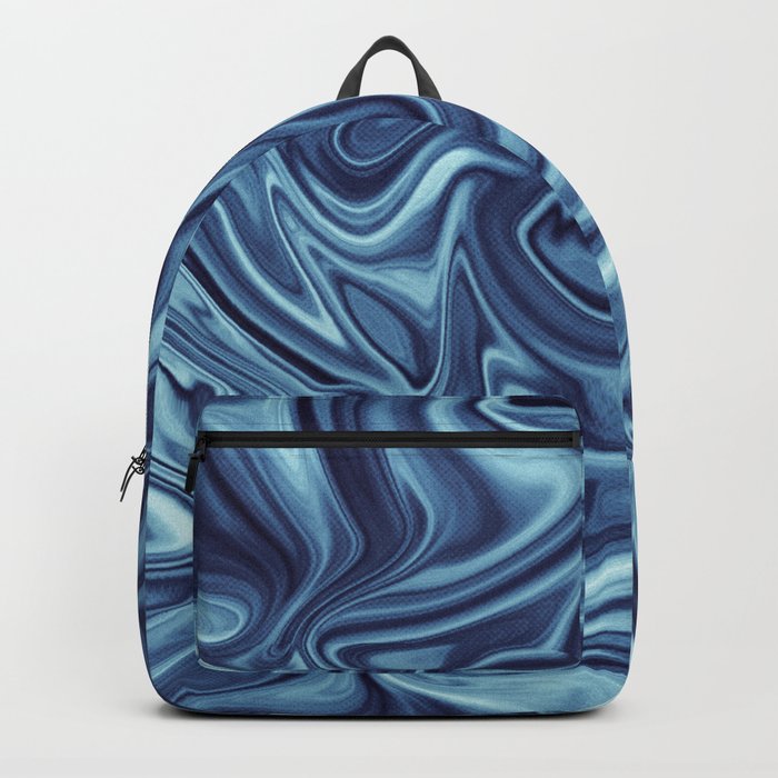 Blue sale marble backpack