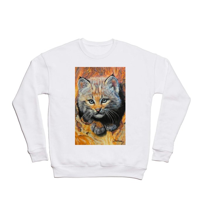 Young Wild Cat Crewneck Sweatshirt