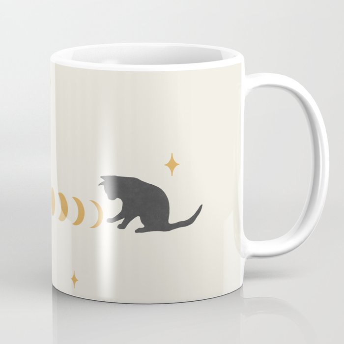 Cat and Moon 3 Coffee Mug