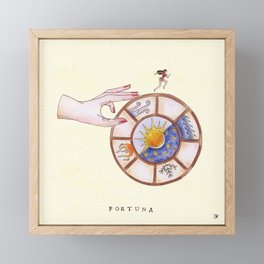 La ruota della fortuna - Wheel of Fortune Framed Mini Art Print
