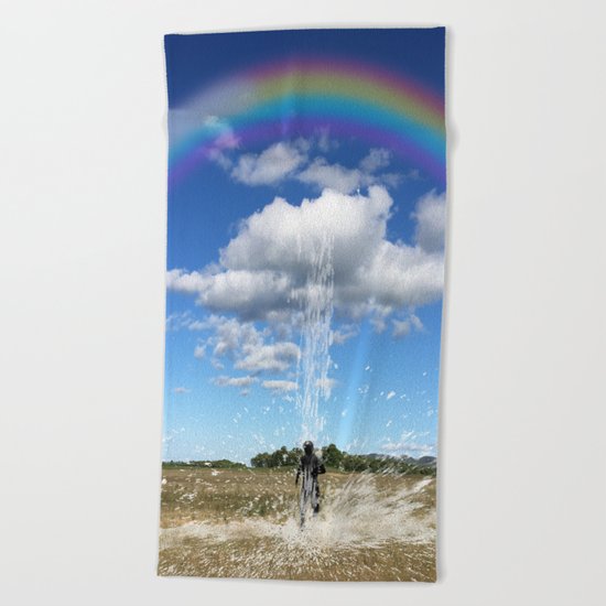 One Of Those days Beach Towel