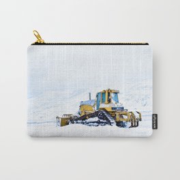 Heavy Machinery in Snowy Mountain Carry-All Pouch