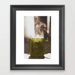Coffee Cup Framed Art Print