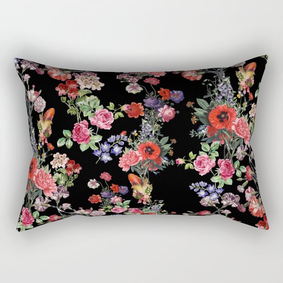 Botanic Pattern Rectangular Pillow