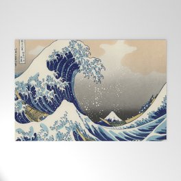 Great Wave Welcome Mat