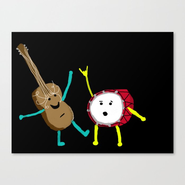 Rock & Roll Party. Canvas Print