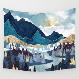 Valley Sunrise Wall Tapestry