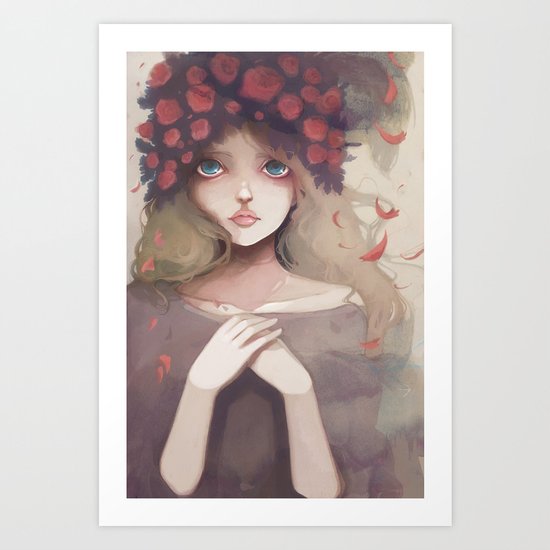 Le grand départ... Art Print