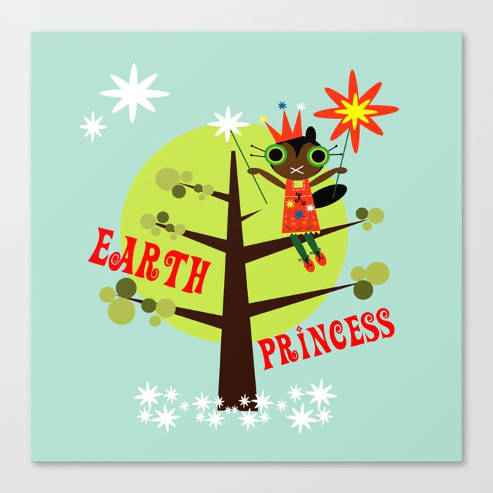 Earth Princess Canvas Print
