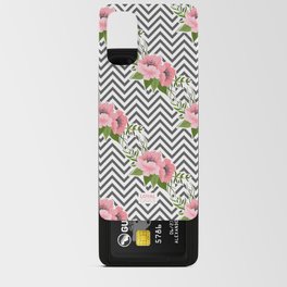 Floral Stripes Android Card Case