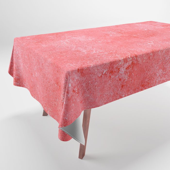 Coral Spongework Tablecloth