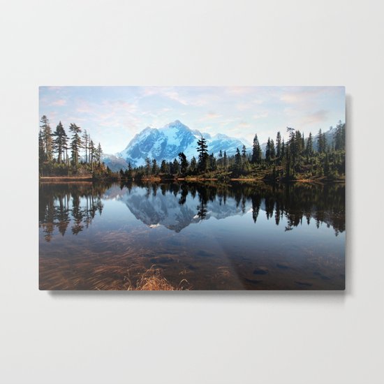 Mt Shuksan Metal Print