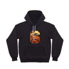 Boys Personalized Custom Number 6 Basketball Hoody
