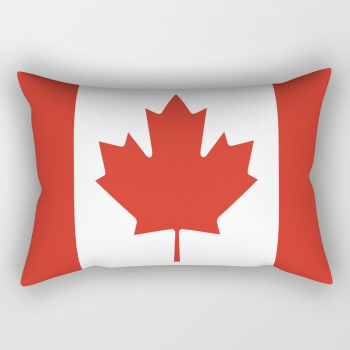 flag of canada 1-canadian,canadien,canadiense,ottawa,toronto,montreal. Rectangular Pillow
