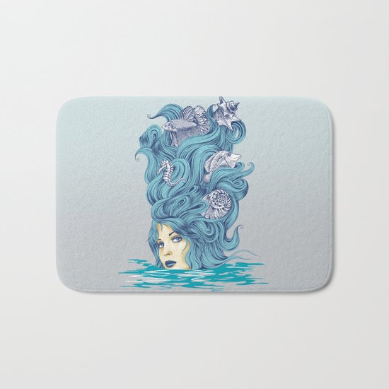 Ocean Queen Bath Mat