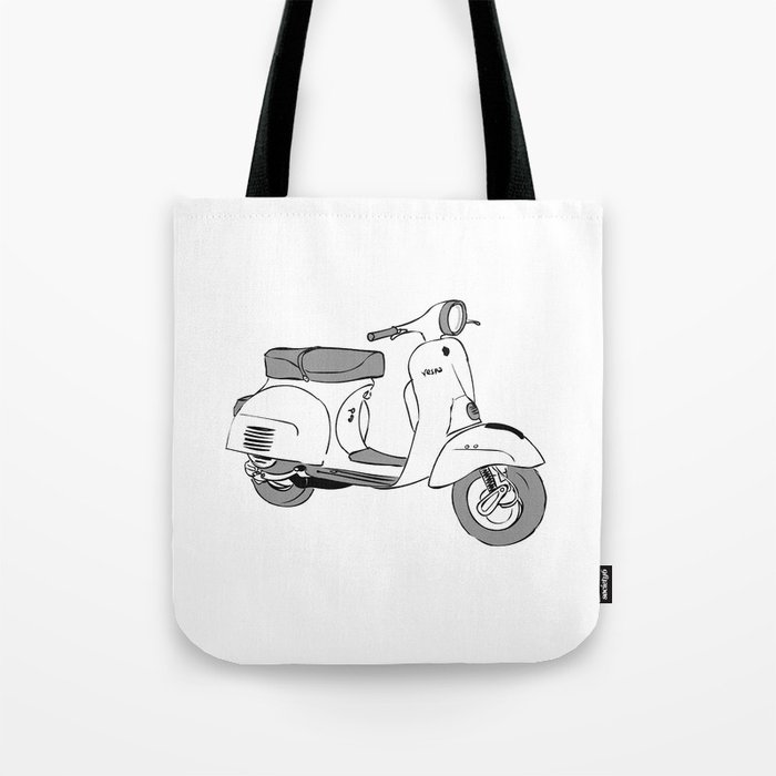 Vespa Tote Bag