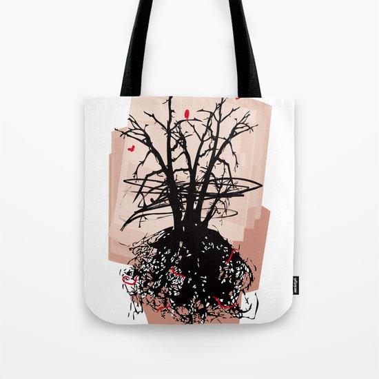 Birds and the Sky Tote Bag