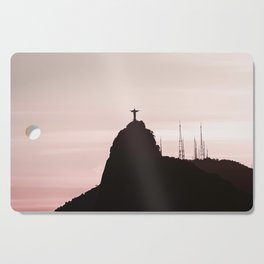 Rio de Janeiro Brazil Sunset Cutting Board