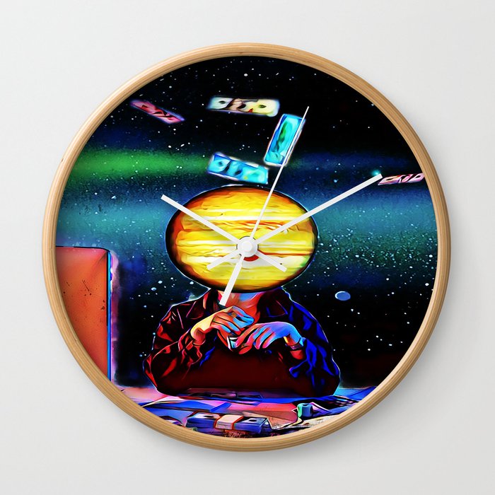 Jovian Series "Fortune" Wall Clock