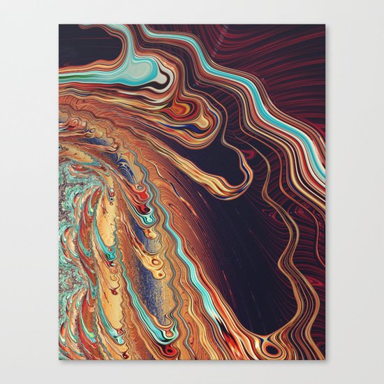 Liquid Gold Canvas Print