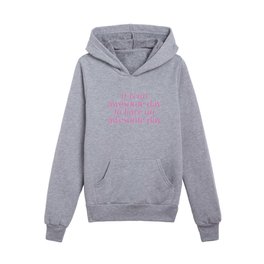 Awesome Day in Pink Kids Pullover Hoodies